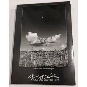 Clyde Butcher Florida Photography Set Of 8 Cards & Envelopes Blank Complete 2012